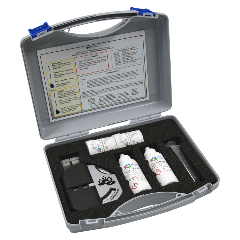 COMPARATOR TEST KITS | DTK Water Test Kits - Simplified Test Water Analysis